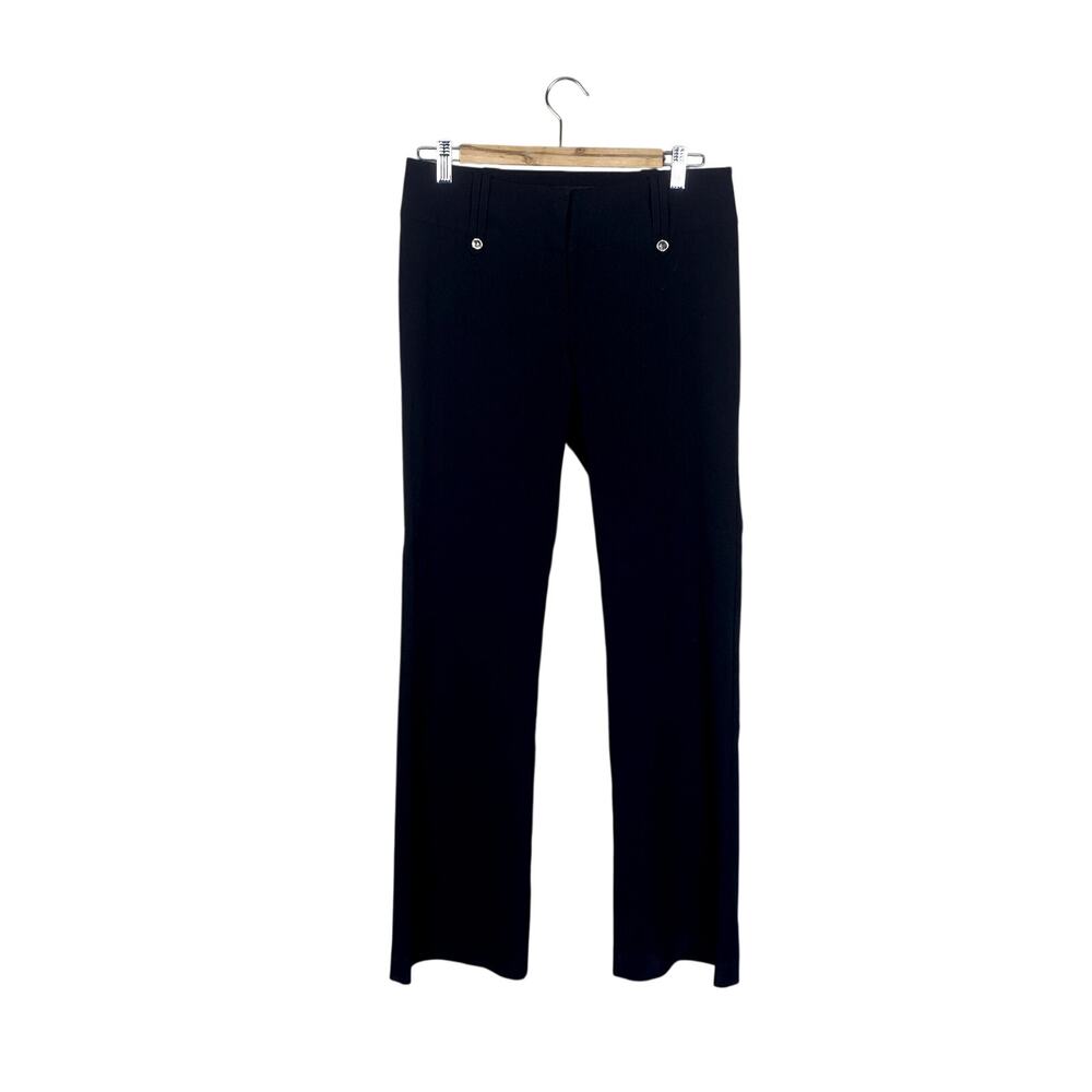 Y2K I.N.C. Gem Embellished Low Rise Straight Leg Goth Office Siren Dress Pants